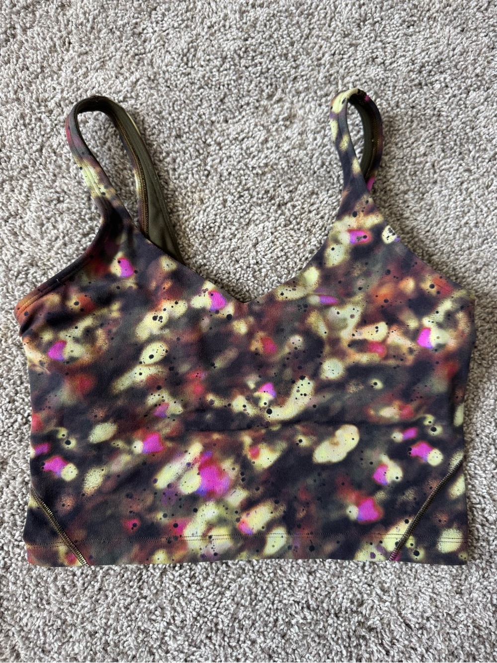 Lululemon Align Tank Soft Focus Splatter
